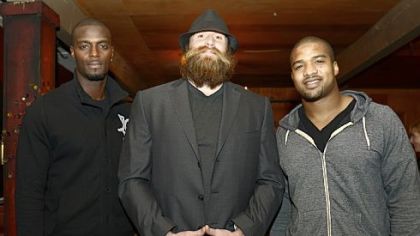 Plaxico Burress, Brett Keisel, Chris Carter