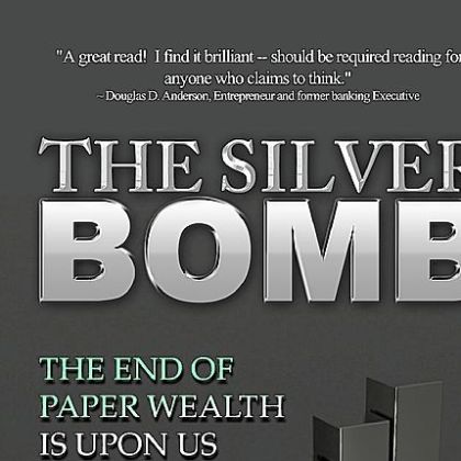 The Silver Bomb book, written by Michael MacDonald and Christopher Whitestone.