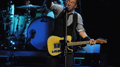 Bruce Springsteen performs at Consol Energy Center with the E Street Band.