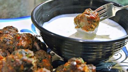 Israeli meatballs.