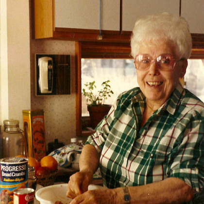Rosemarie Perla's late Nana, Philomena Miele Vicker.