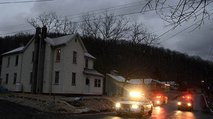 Juniata Valley Road in Geeseytown, Blair County, remains closed while an investigation continues into several killings.