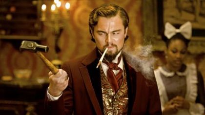Leonardo DiCaprio portrays a plantation owner  in "Django Unchained."