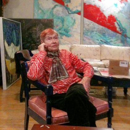 Artist and teacher Tish Corbett