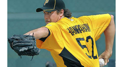 Former Pirates pitcher Joel Hanrahan