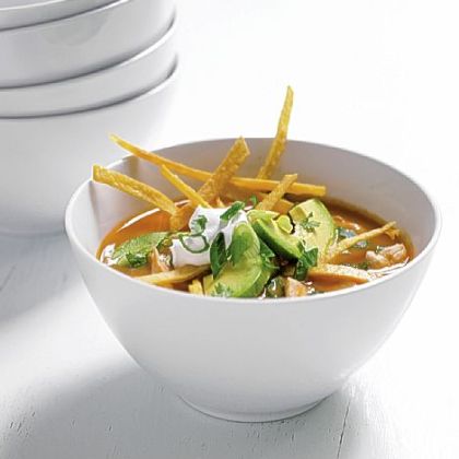 Tortilla Soup from "The Sunset Essential Western Cookbook."