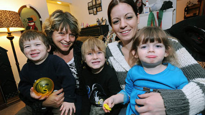 January: The Aquino family of O'Hara.