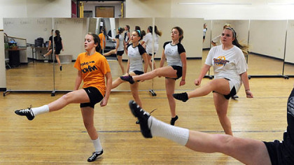 March: Dancers at the Shovlin Academy of Irish Dance in Dormont.