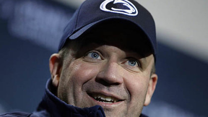Penn State head coach Bill O'Brien, whose future with the Nittany Lions football program has been questioned.