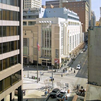 Millcraft Industries spent more than $65 million transforming the former Lazarus-Macy's building on Fifth Avenue at Wood Street into Piatt Place, a development of luxury condos, office and retail space.