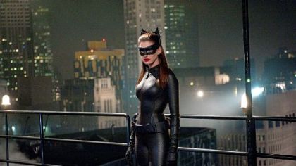 Anne Hathaway as Selina Kyle in "The Dark Knight Rises."