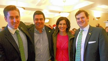 Jason Wiley, Grant Bacharach, Wendy Bell and Dennis Cestra Jr.