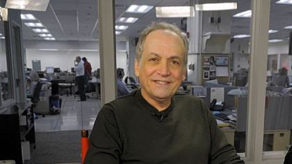Joe Letteri, in the Post-Gazette studio.