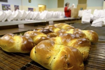 Easter bread, made at Holy Redeemer Parish in Ellwood City.